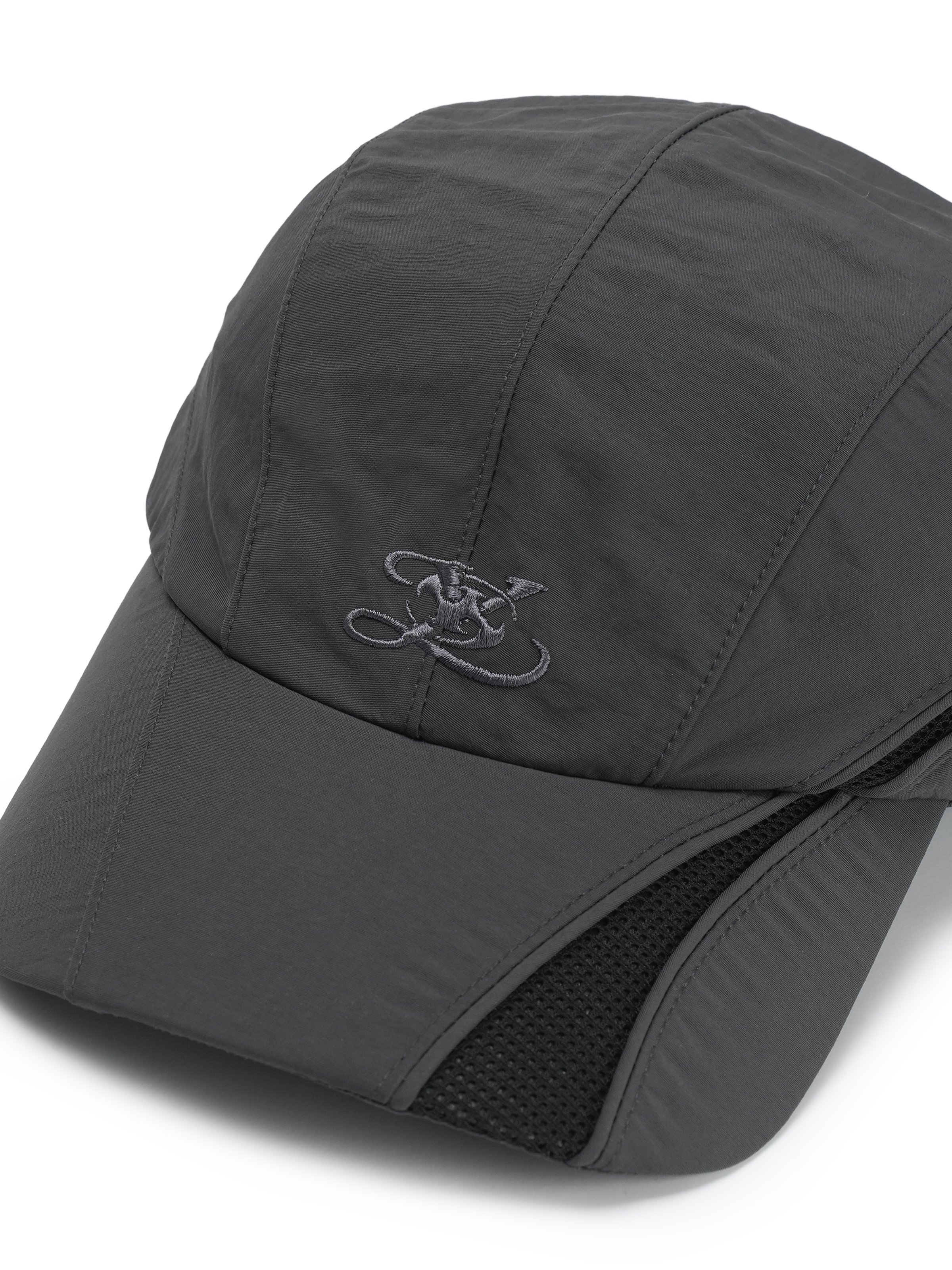 San San Gear - San San X Yuminha Nylon Cap (Charcoal) product image 5 | TRAB K-Fashion Australia