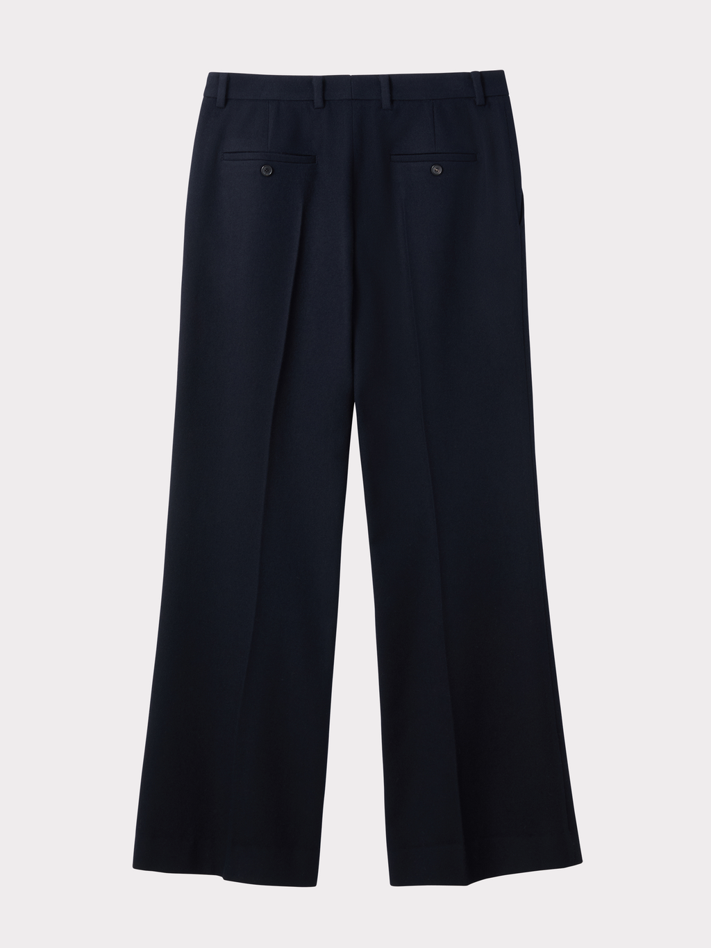 Recto - Wool Blend Flared Pants (Dark Navy) product image 5 | TRAB K-Fashion Australia