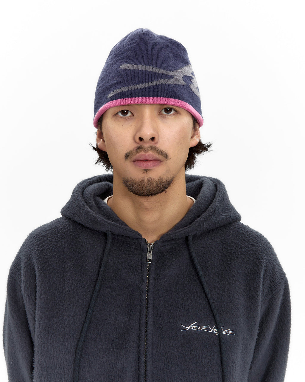 yeseyesee - Drift Beanie (Navy) product image 4 | TRAB K-Fashion Australia