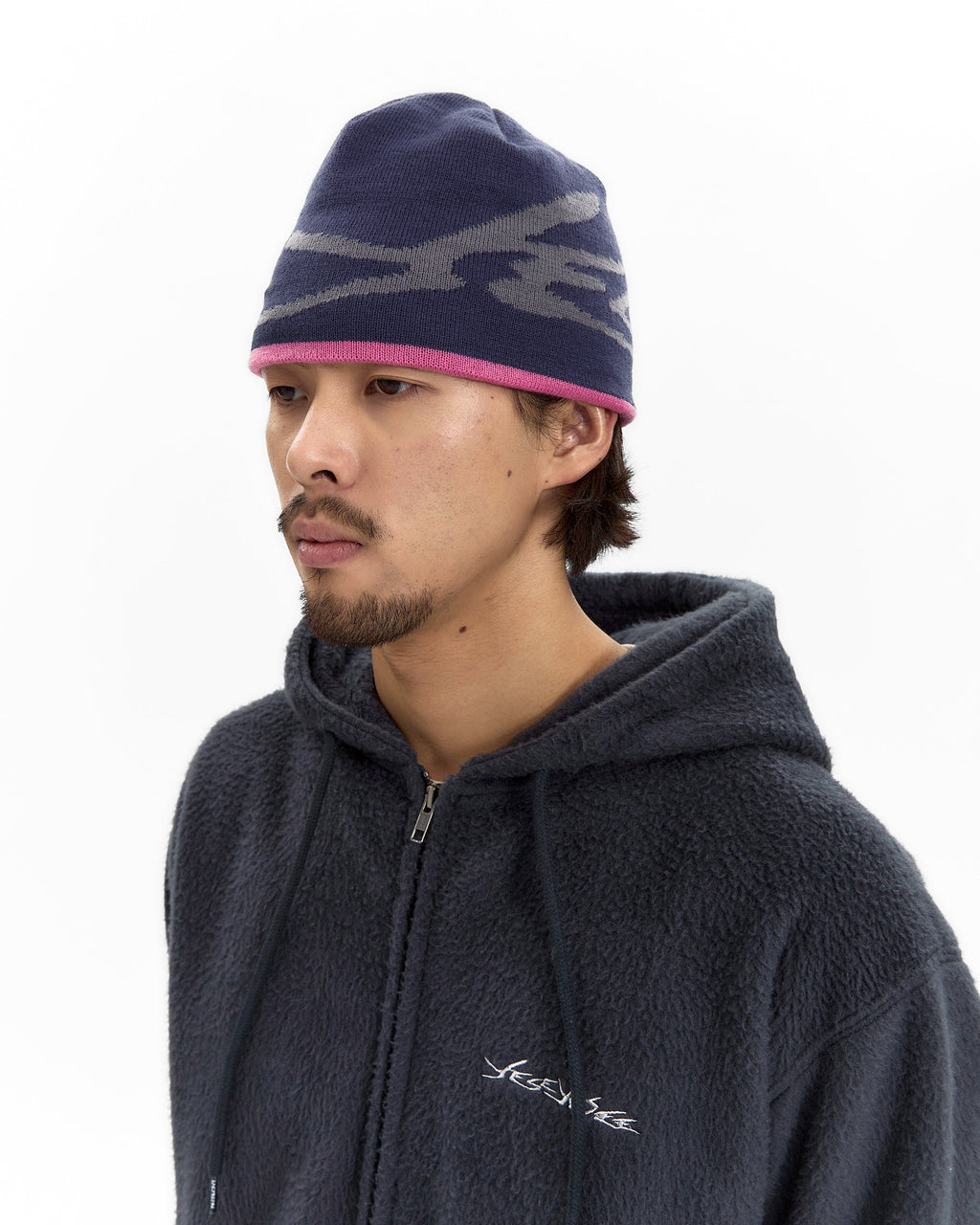 yeseyesee - Drift Beanie (Navy) product image 5 | TRAB K-Fashion Australia