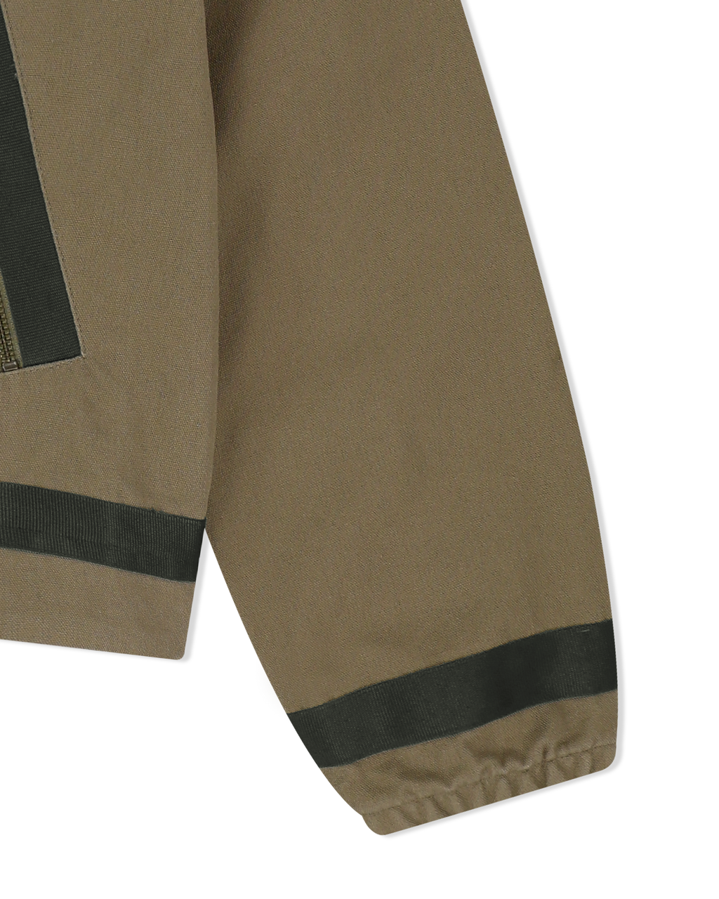 yeseyesee - Tape Detail Canvas Jacket (Khaki) product image 6 | TRAB K-Fashion Australia