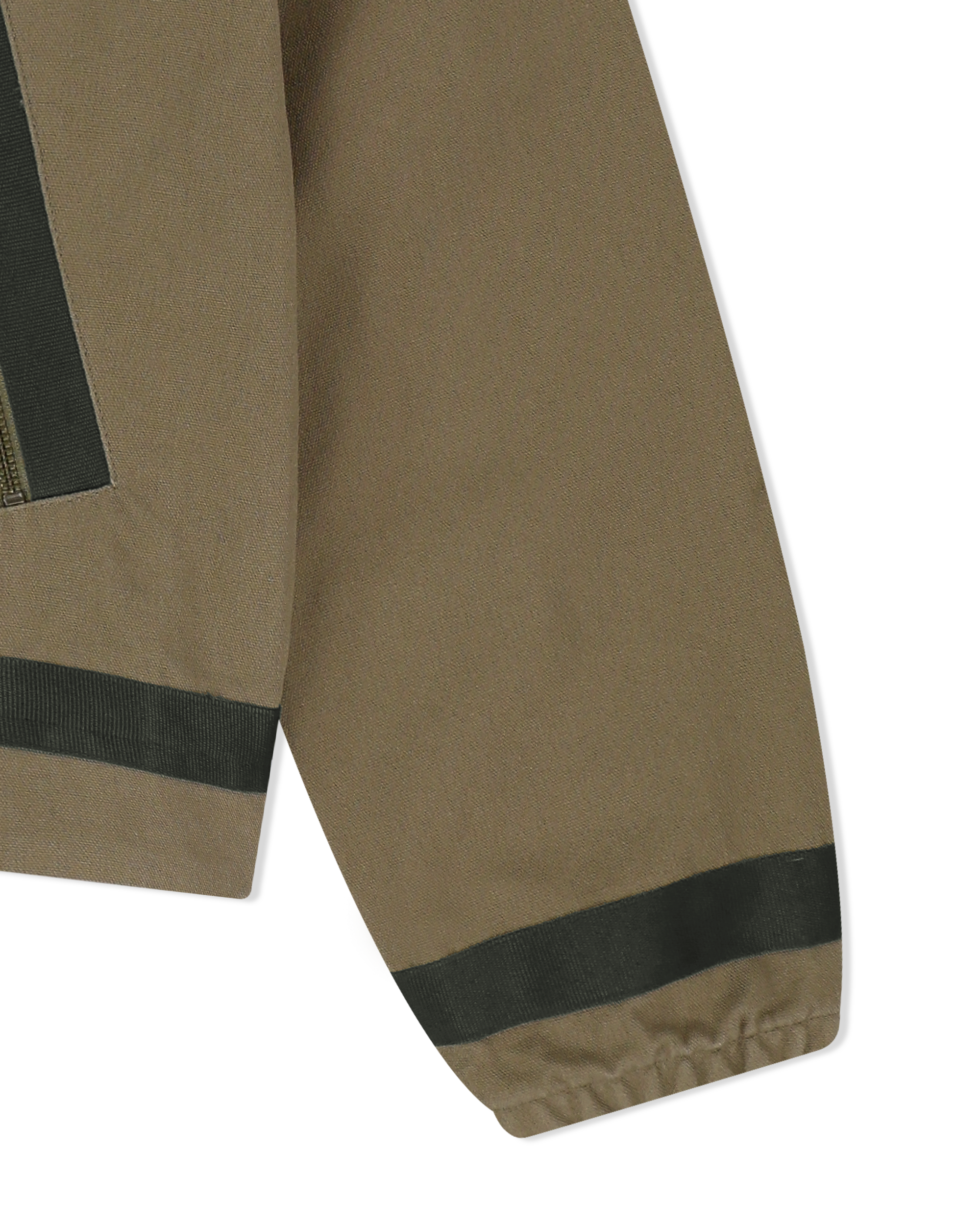 yeseyesee - Tape Detail Canvas Jacket (Khaki) product image 6 | TRAB K-Fashion Australia