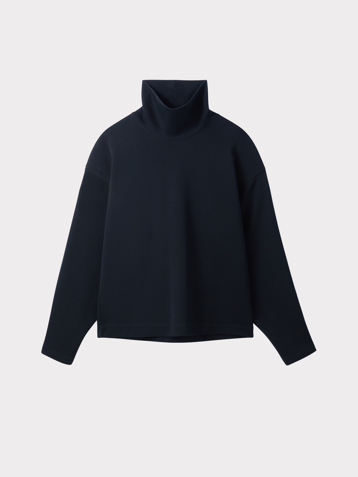 Recto - High Neck Wool Jersey Top (Black) product image 5 | TRAB K-Fashion Australia
