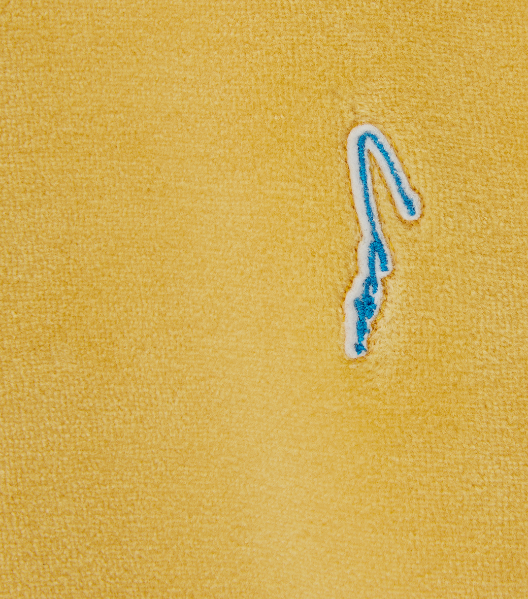 Llege - Velour Oversized Sweatshirt (Yellow) product image 5 | TRAB K-Fashion Australia