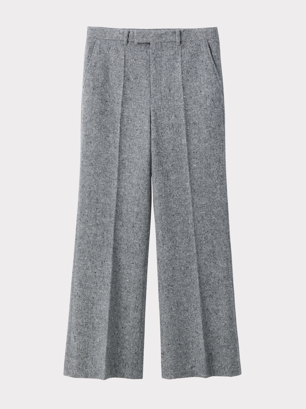 Recto - Melange Wool Flare Pants (Melange Grey) product image 5 | TRAB K-Fashion Australia