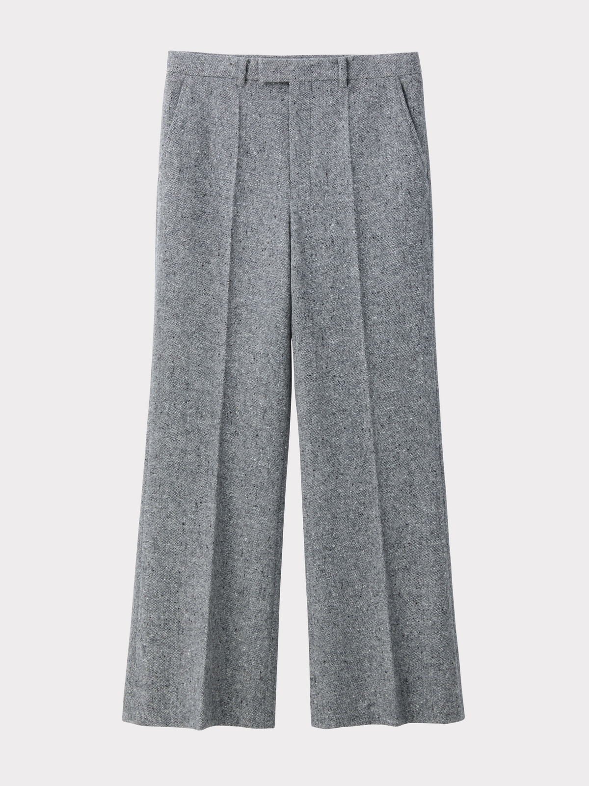 Recto - Melange Wool Flare Pants (Melange Grey) product image 5 | TRAB K-Fashion Australia
