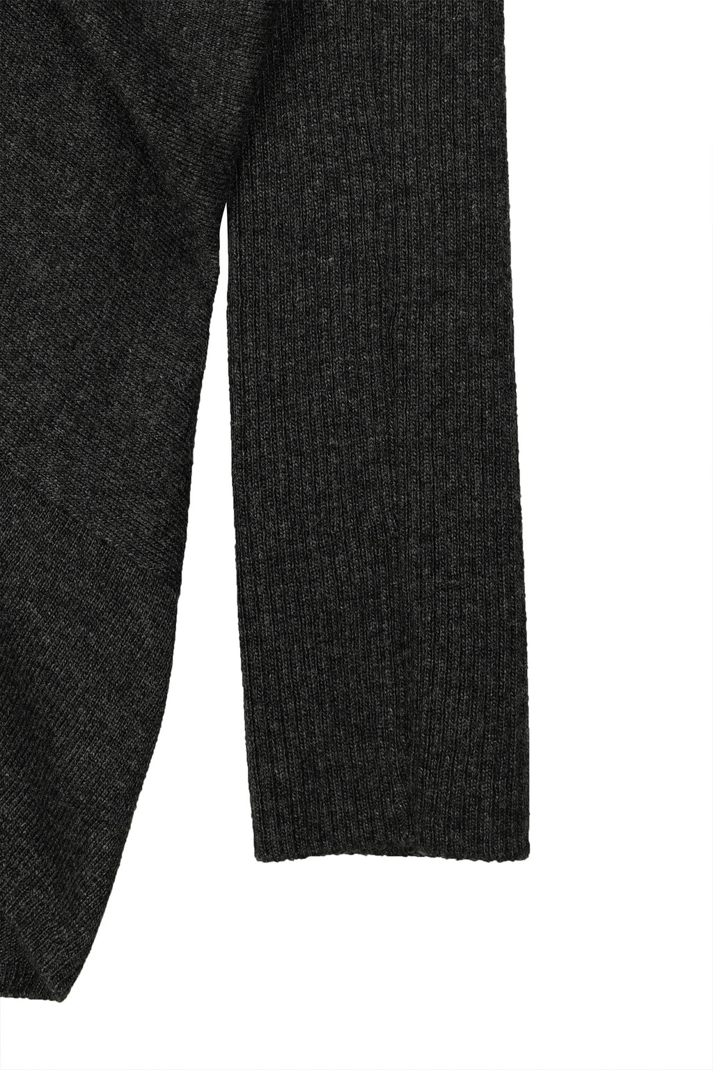Deinet - Fluid Knit Drape Cardigan (Charcoal) product image 11 | TRAB K-Fashion Australia