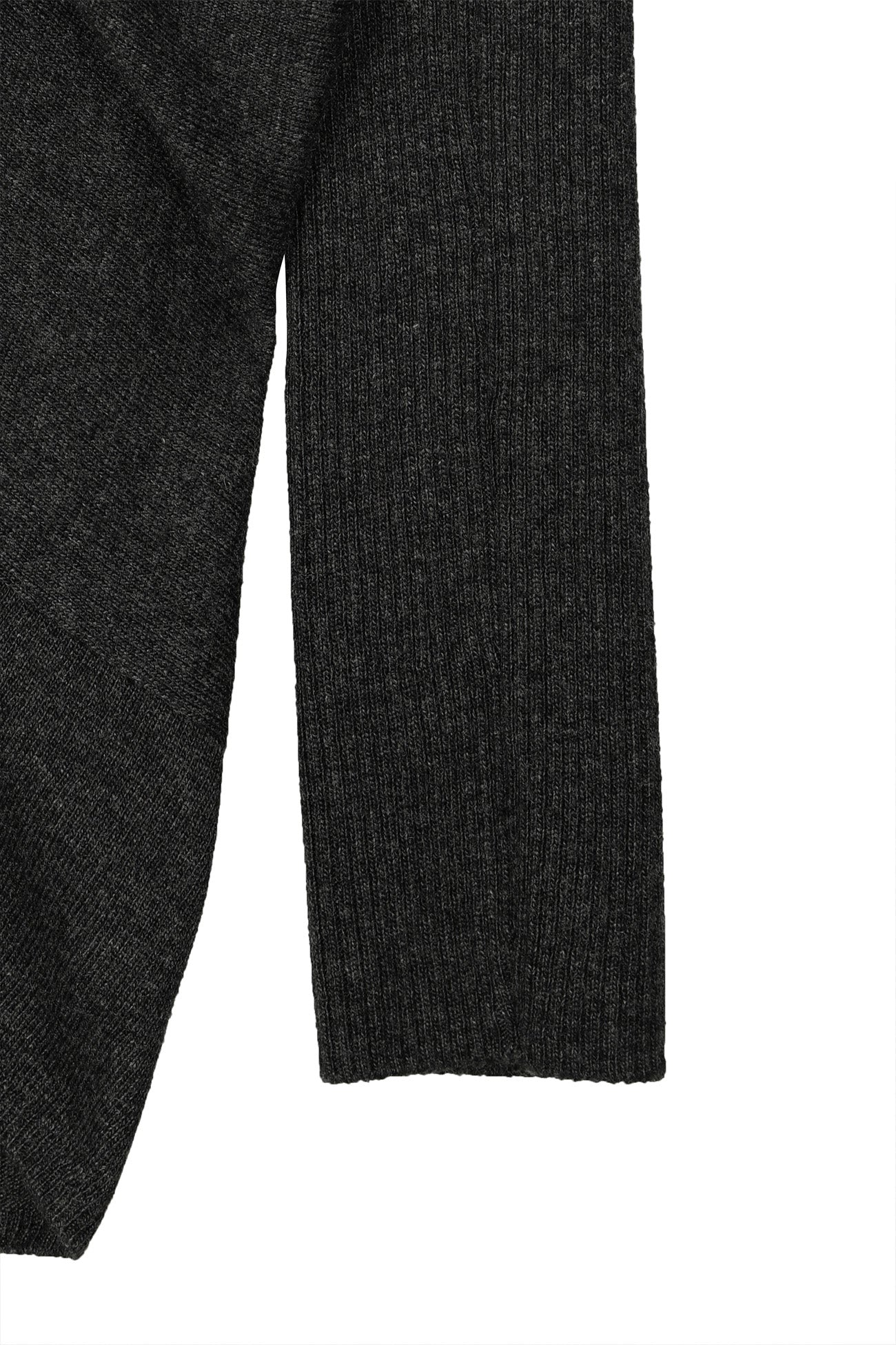 Deinet - Fluid Knit Drape Cardigan (Charcoal) product image 11 | TRAB K-Fashion Australia