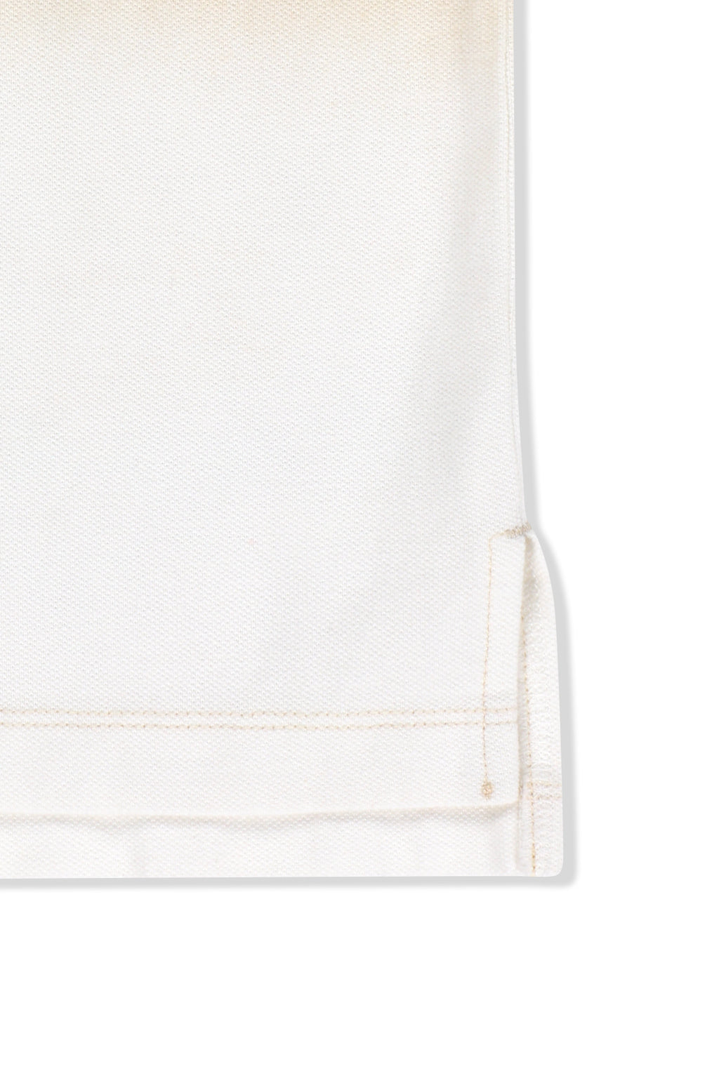 Matin Kim - Reveal Stripe Logo Collar Top (Cream) product image 6 | TRAB K-Fashion Australia