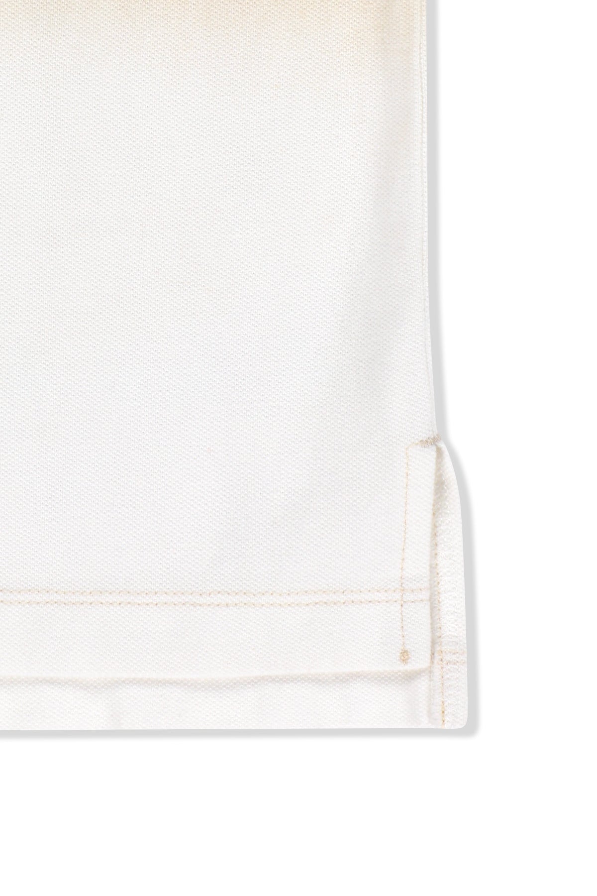 Matin Kim - Reveal Stripe Logo Collar Top (Cream) product image 6 | TRAB K-Fashion Australia