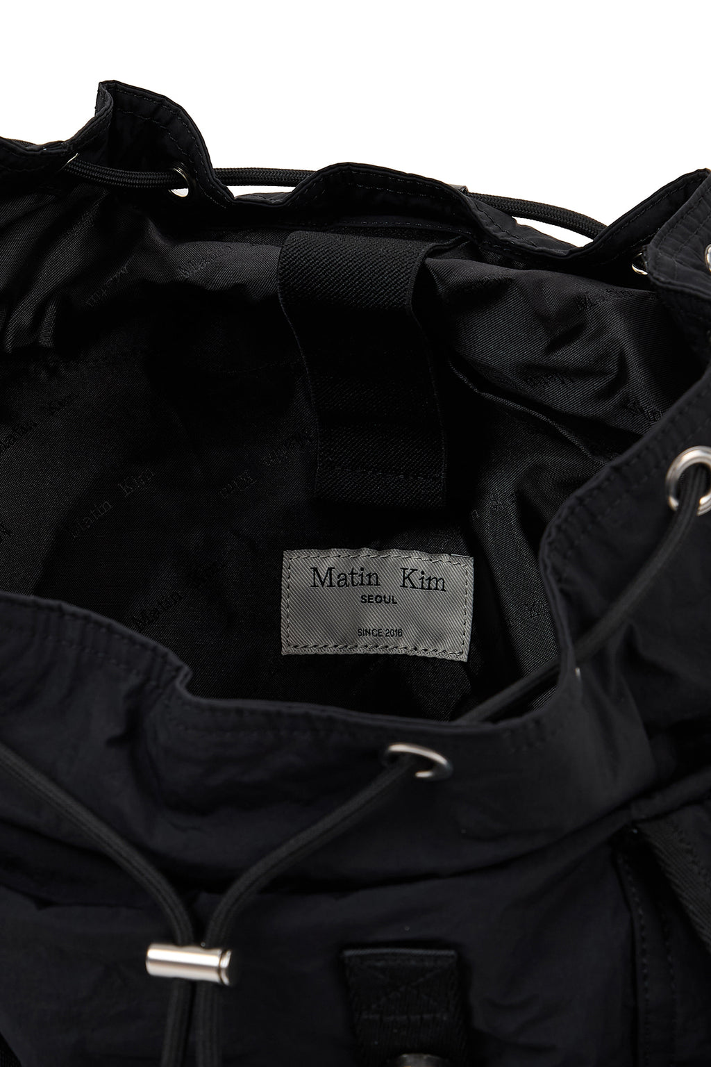Matin Kim - Pocket Utility Large Back Pack (Black) product image 5 | TRAB K-Fashion Australia
