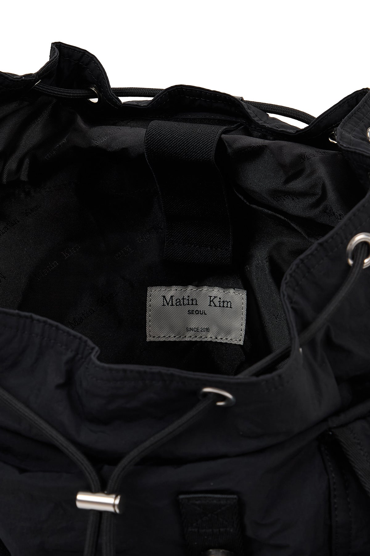 Matin Kim - Pocket Utility Large Back Pack (Black) product image 5 | TRAB K-Fashion Australia
