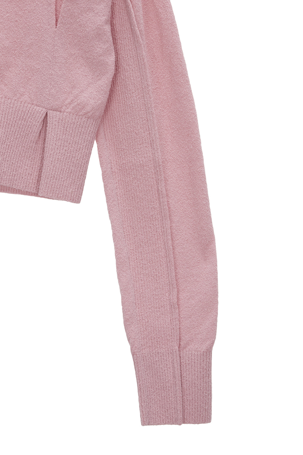 Matin Kim - Pintuck Point Knit Cardigan (Pink) product image 4 | TRAB K-Fashion Australia