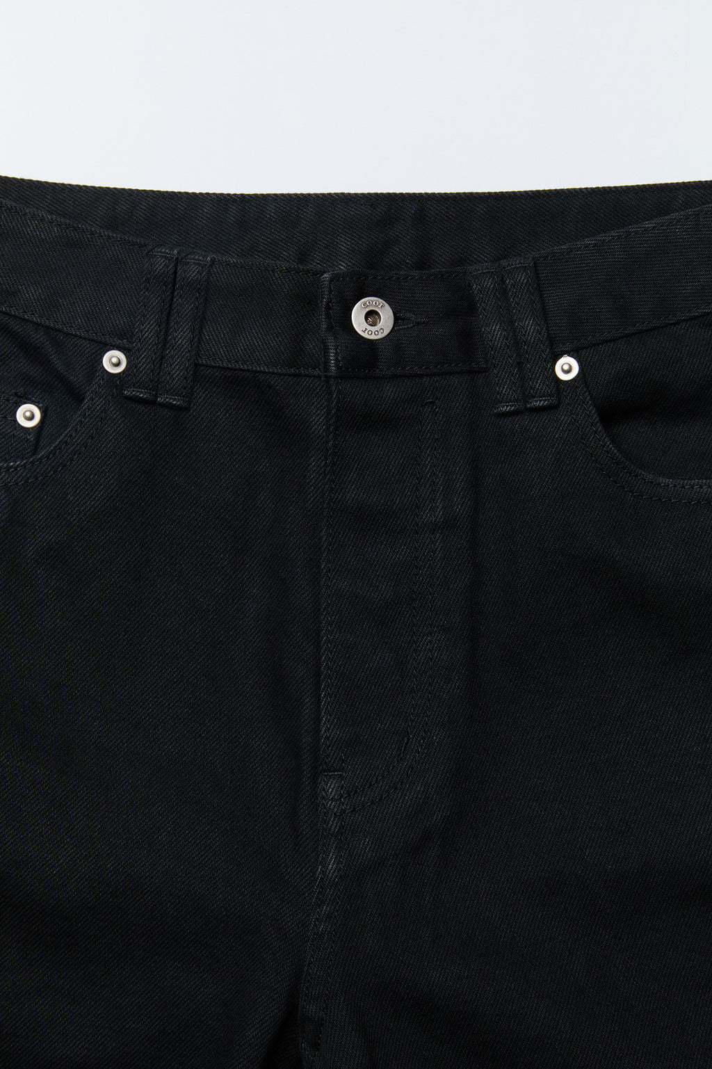 Coor - Straight Denim Pants (Black) product image 5 | TRAB K-Fashion Australia