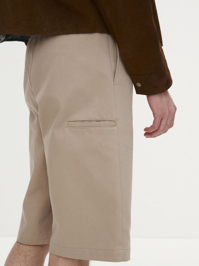 Tonywack - C/P Baggy Chino Bermuda (Beige) product image 5 | TRAB K-Fashion Australia