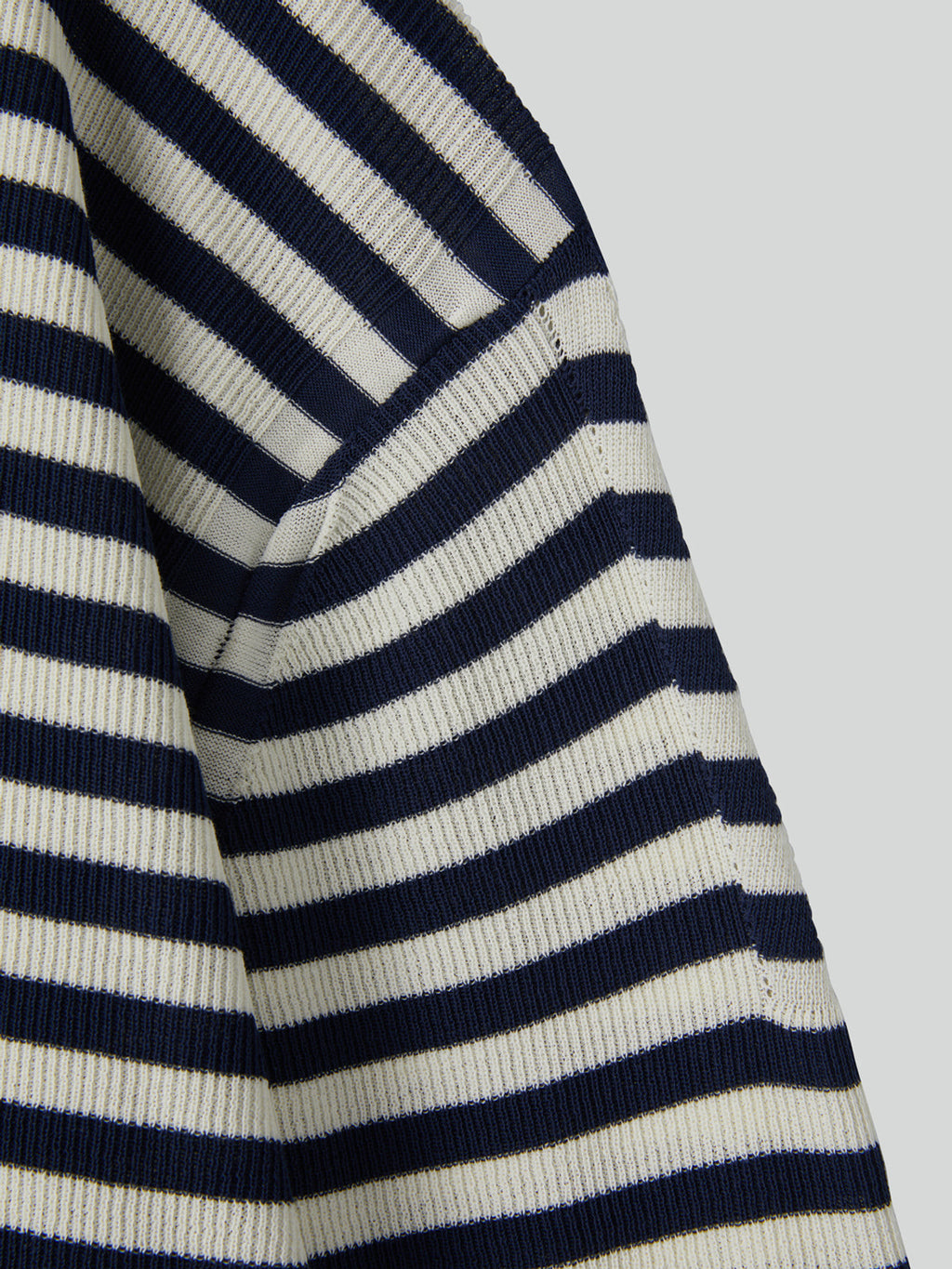 Recto - Marina Summer Polo Knit Top (Navy) product image 7 | TRAB K-Fashion Australia