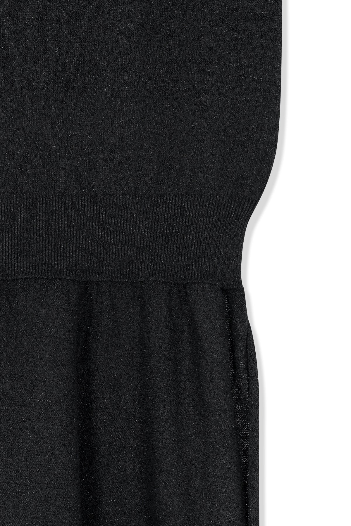 Matin Kim - Layered Tie Halter Neck Knit Top (Black) product image 10 | TRAB K-Fashion Australia