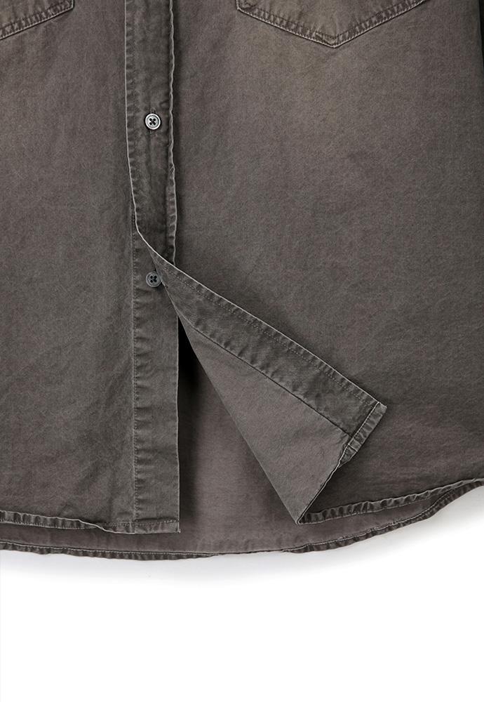 Art if acts - Vintage Western Shirt (Moss Grey) product image 15 | TRAB K-Fashion Australia