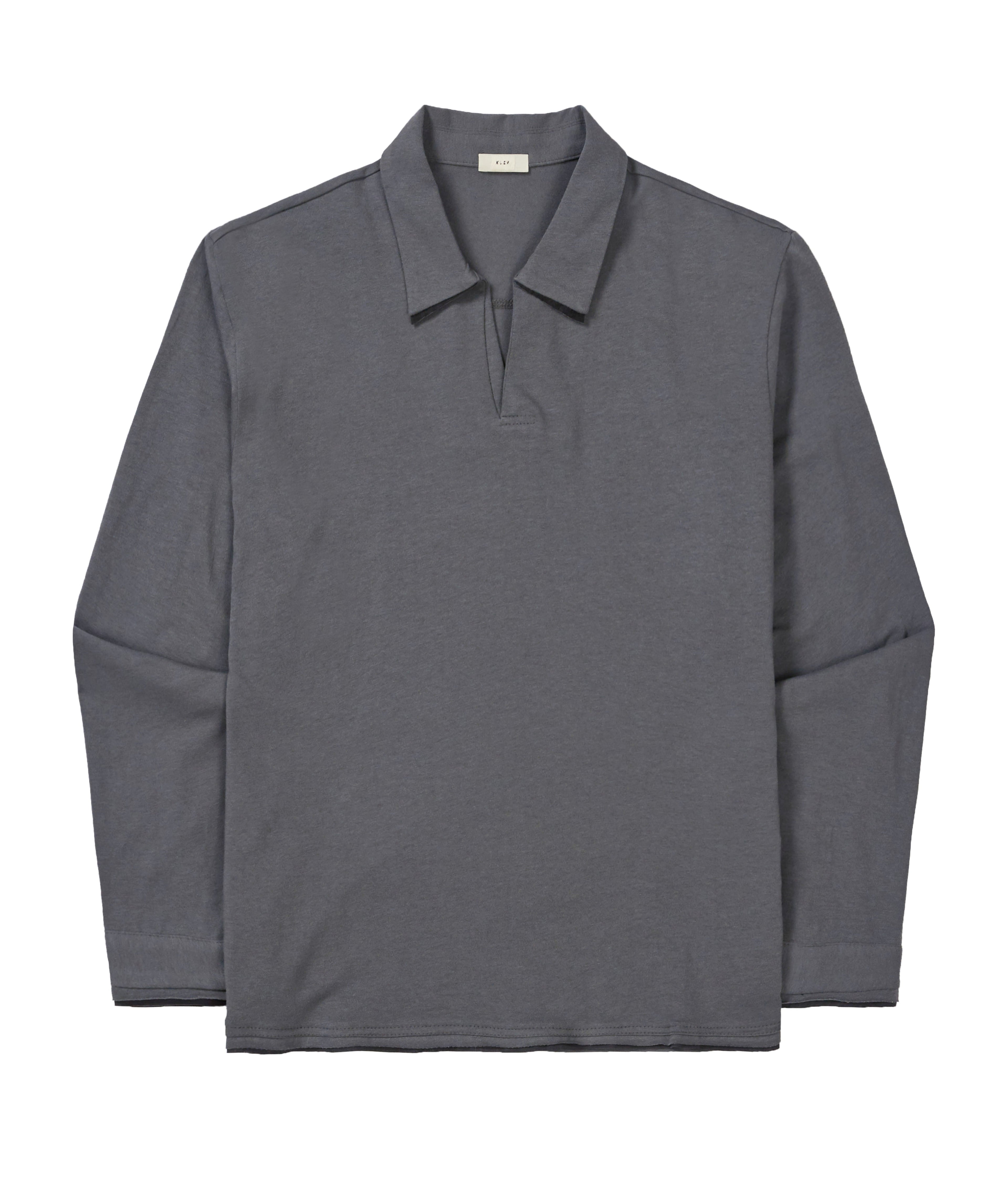 XLIM - Ep.9 01 Polo Shirt (Charcoal) product image 6 | TRAB K-Fashion Australia