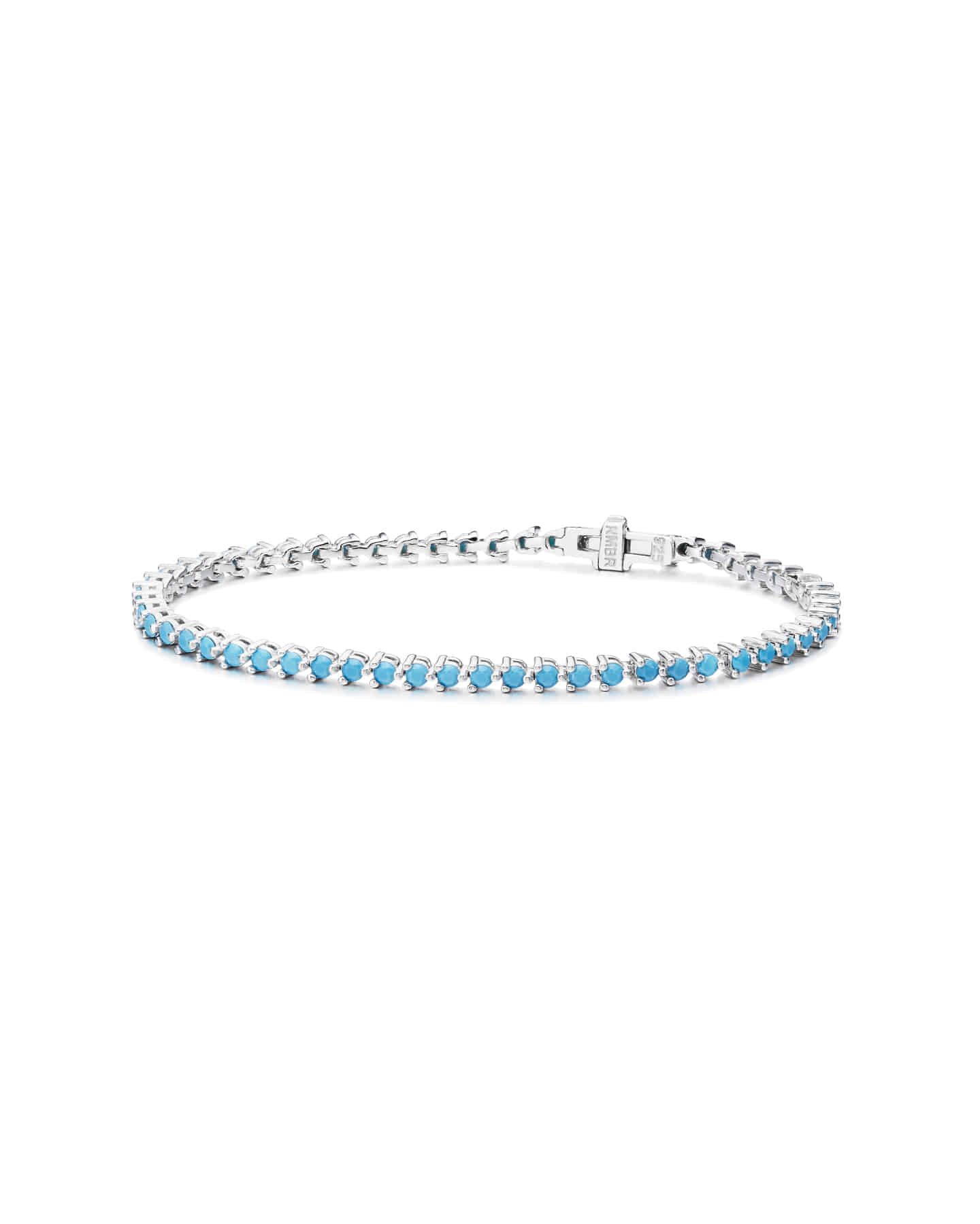 Numbering - N-dia Tennis Bracelet / 3 Prong (2mm) #3910 product image 7 | TRAB K-Fashion Australia