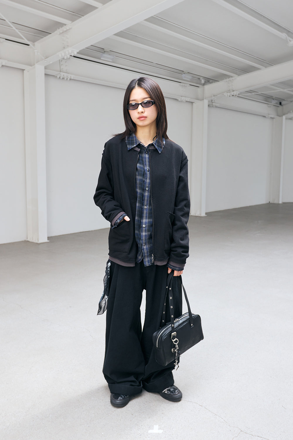 Hatchingroom - Ringer Cardigan (Black) product image 10 | TRAB K-Fashion Australia