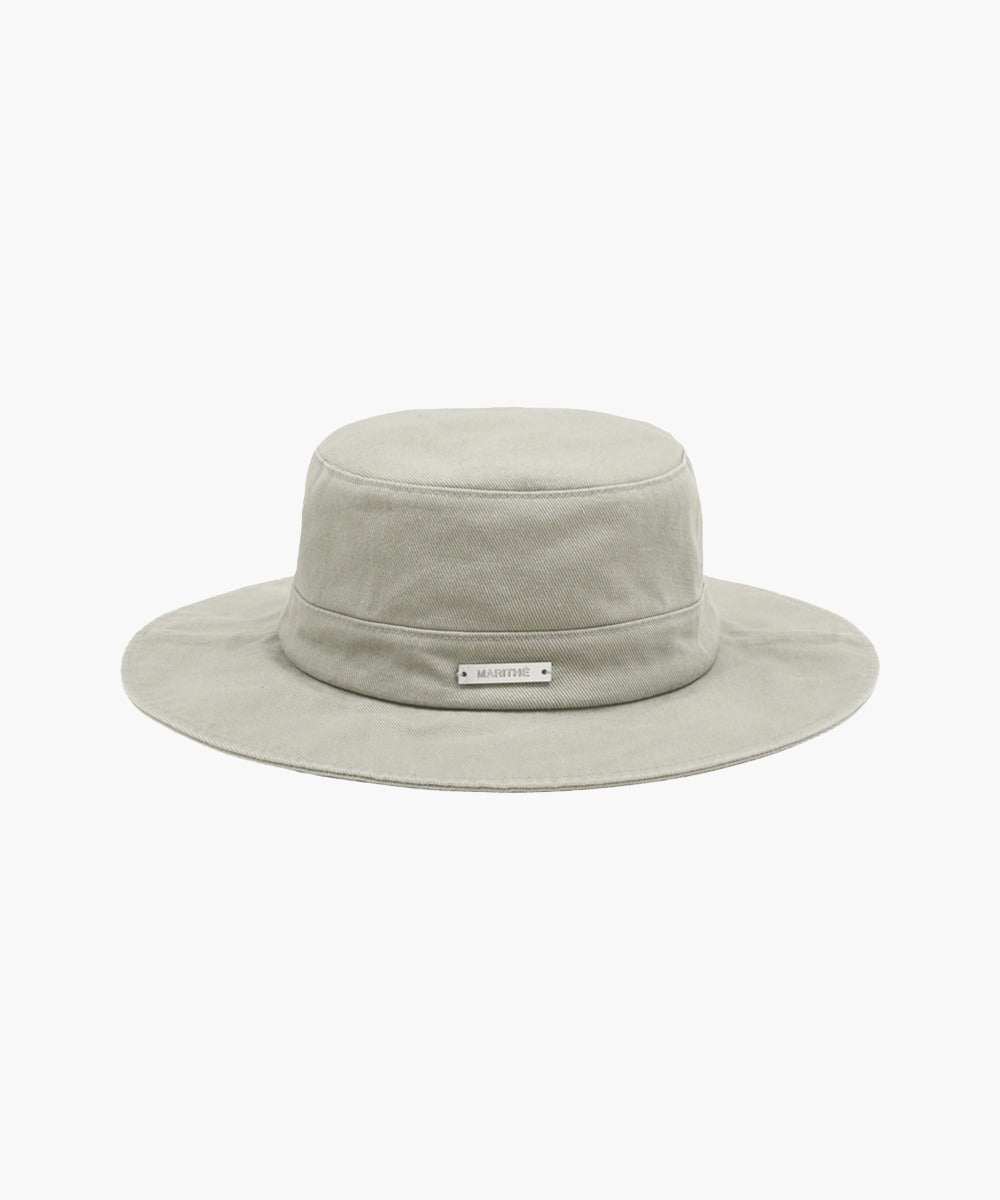 Marithe & Francois Girbaud - Strap Bucket Hat (Gray Khaki) product image 1 | TRAB K-Fashion Australia