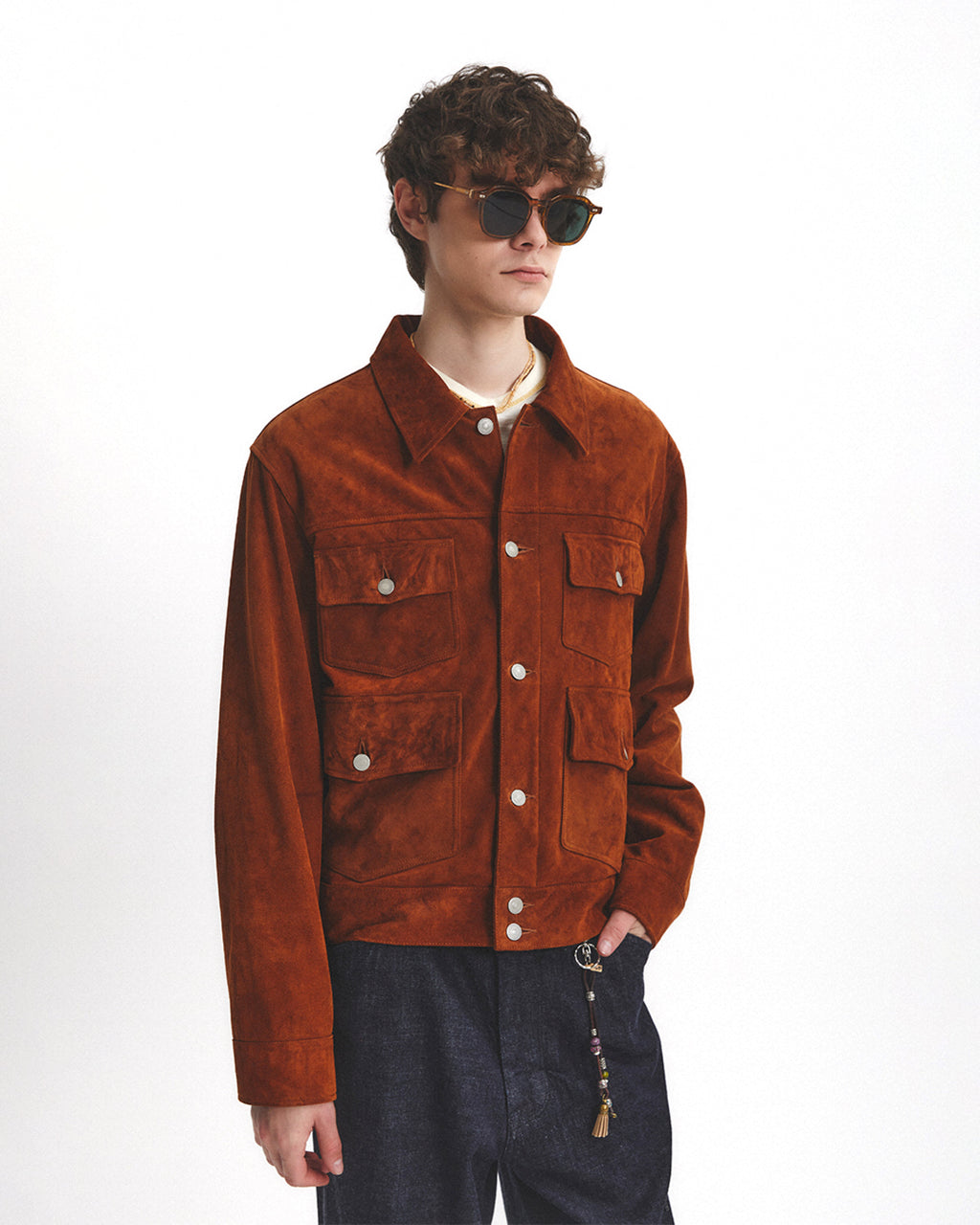Eastlogue - Trapper Leather Jacket (Brown) product image 3 | TRAB K-Fashion Australia