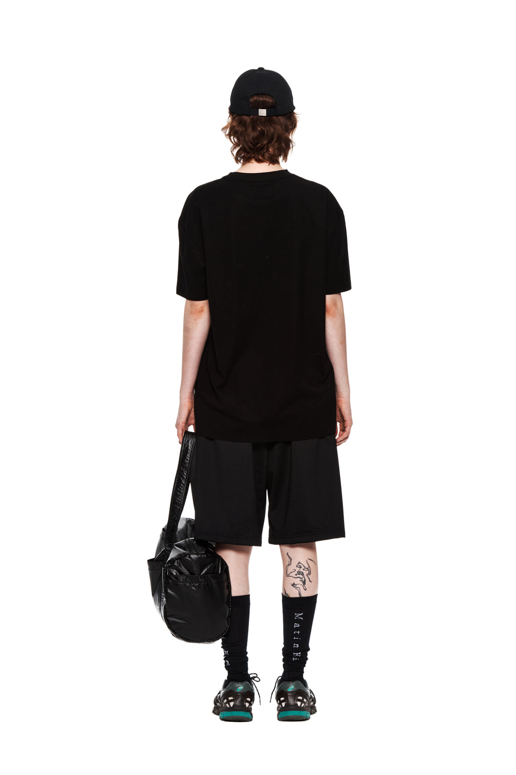 Matin Kim - Track Midi Pants (Black) product image 7 | TRAB K-Fashion Australia
