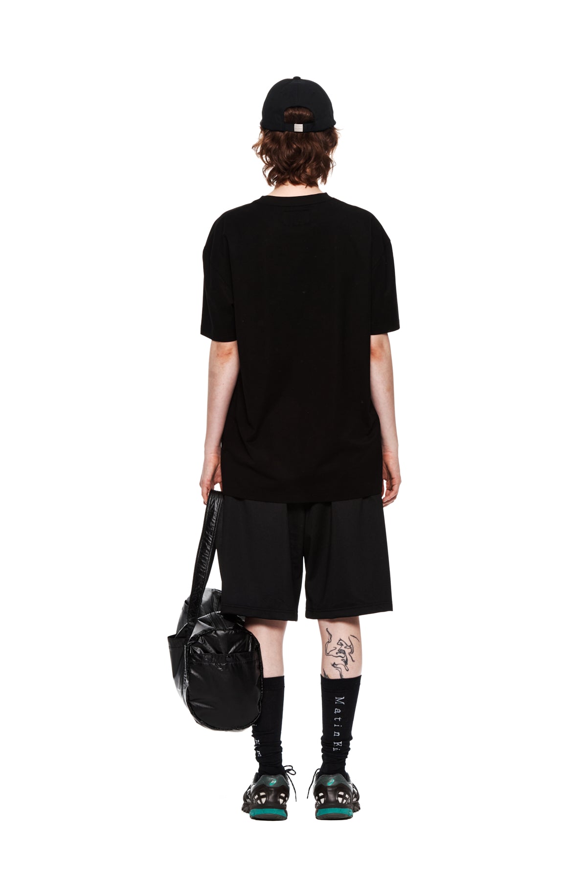 Matin Kim - Track Midi Pants (Black) product image 7 | TRAB K-Fashion Australia
