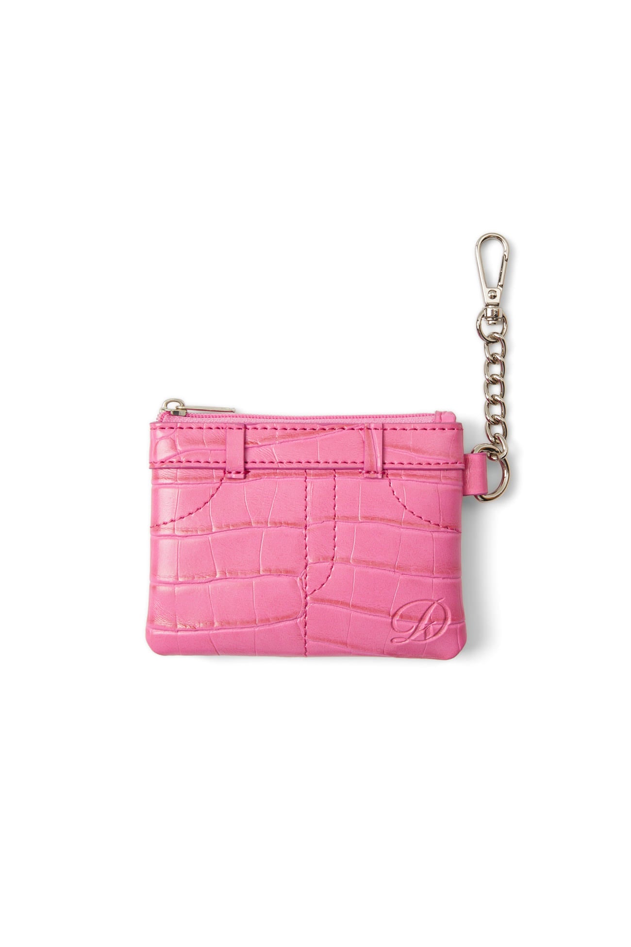 Deinet - Crocodile Pattern Two-Way Bag (Pink) product image 11 | TRAB K-Fashion Australia