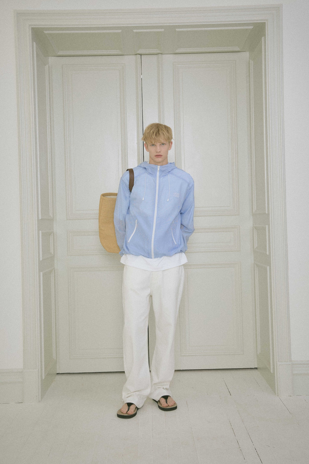 Stu - Stripe Windbreaker (Blue) product image 6 | TRAB K-Fashion Australia