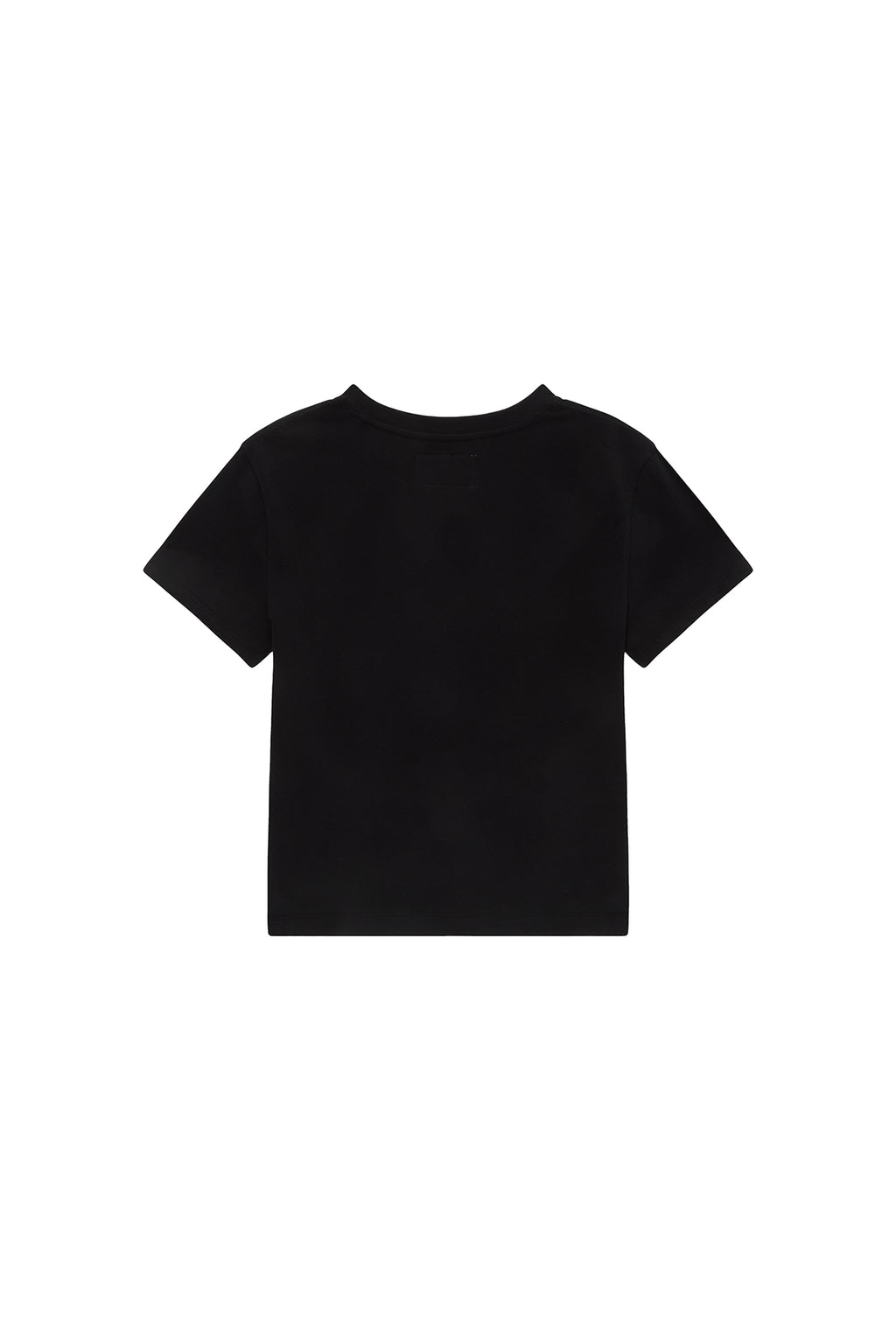 Matin Kim - Kitsch Printing Crop Top (Black) product image 2 | TRAB K-Fashion Australia