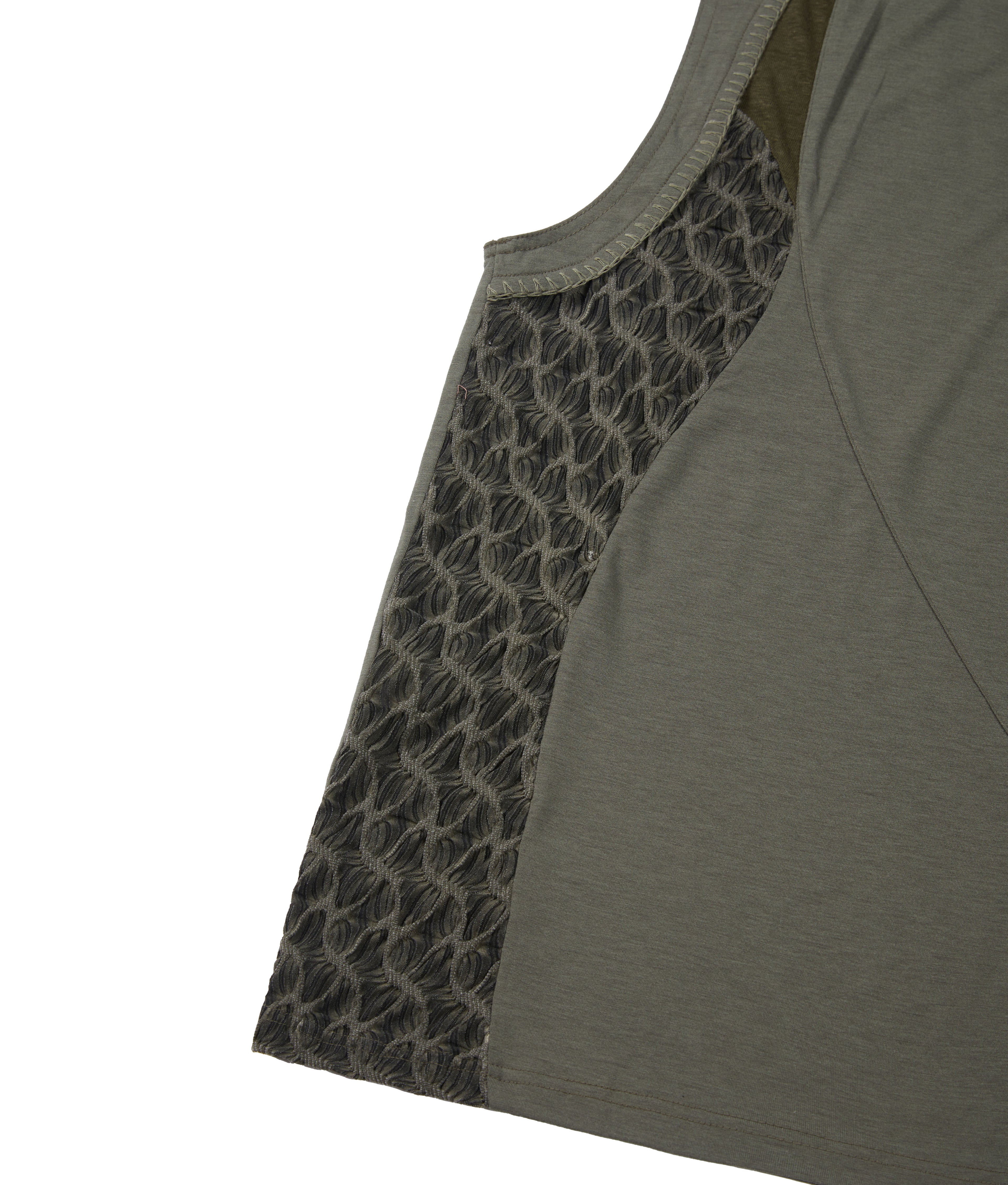 XLIM - Ep.9 Synopsis 01 Tank Top (Khaki) product image 4 | TRAB K-Fashion Australia