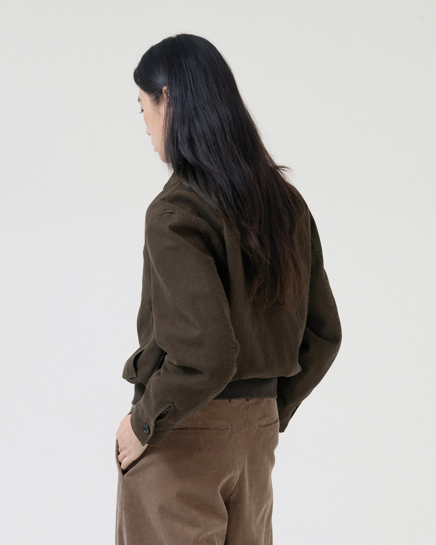 Brownyard - Washed Blouson (Brown) product image 4 | TRAB K-Fashion Australia