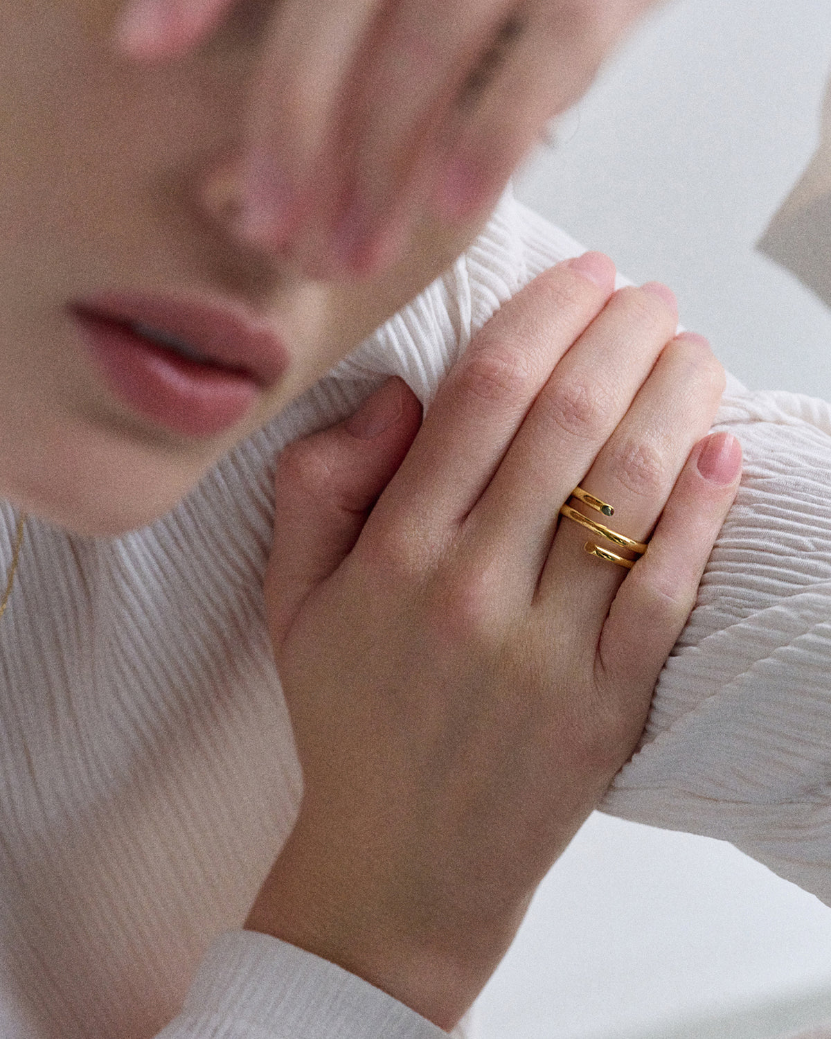 Numbering - Volume Coil Ring (2 turns) #8402 product image 5 | TRAB K-Fashion Australia