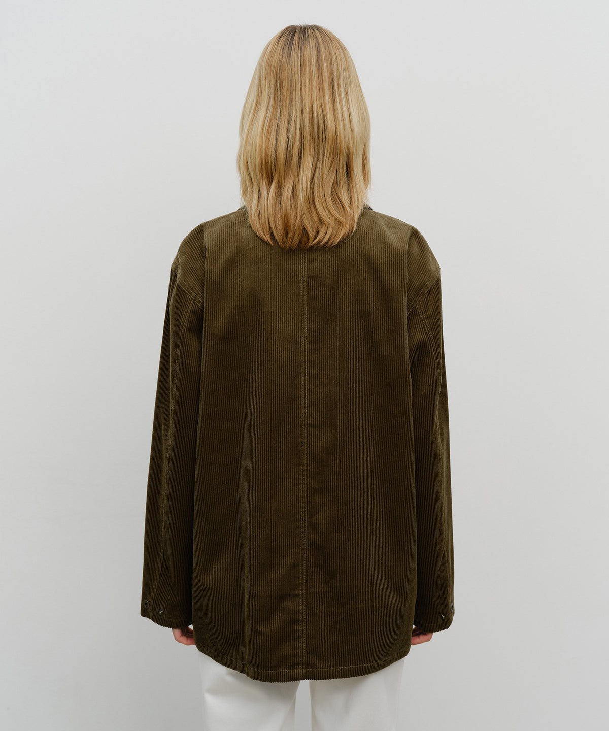 Marithe & Francois Girbaud - Corduroy Hunting Jacket (Khaki) product image 3 | TRAB K-Fashion Australia