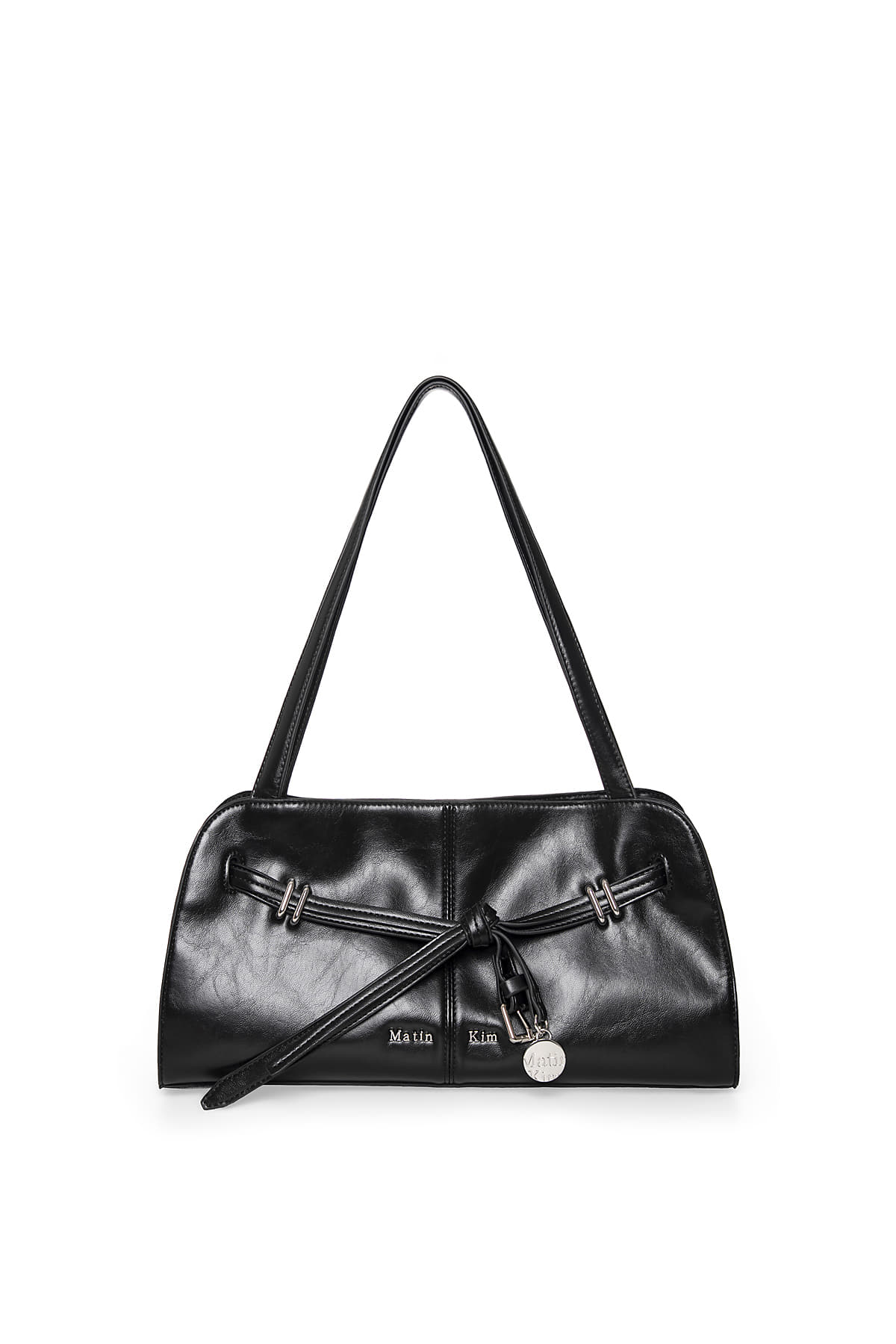 Matin Kim - Drop Tail Mellow Shoulder Bag (Black) product image 2 | TRAB K-Fashion Australia