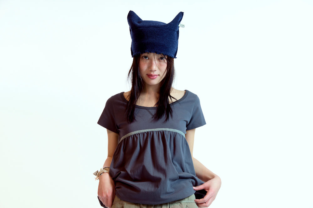Coyseio - Lace Balloon T-Shirt (Dark Grey) product image 6 | TRAB K-Fashion Australia