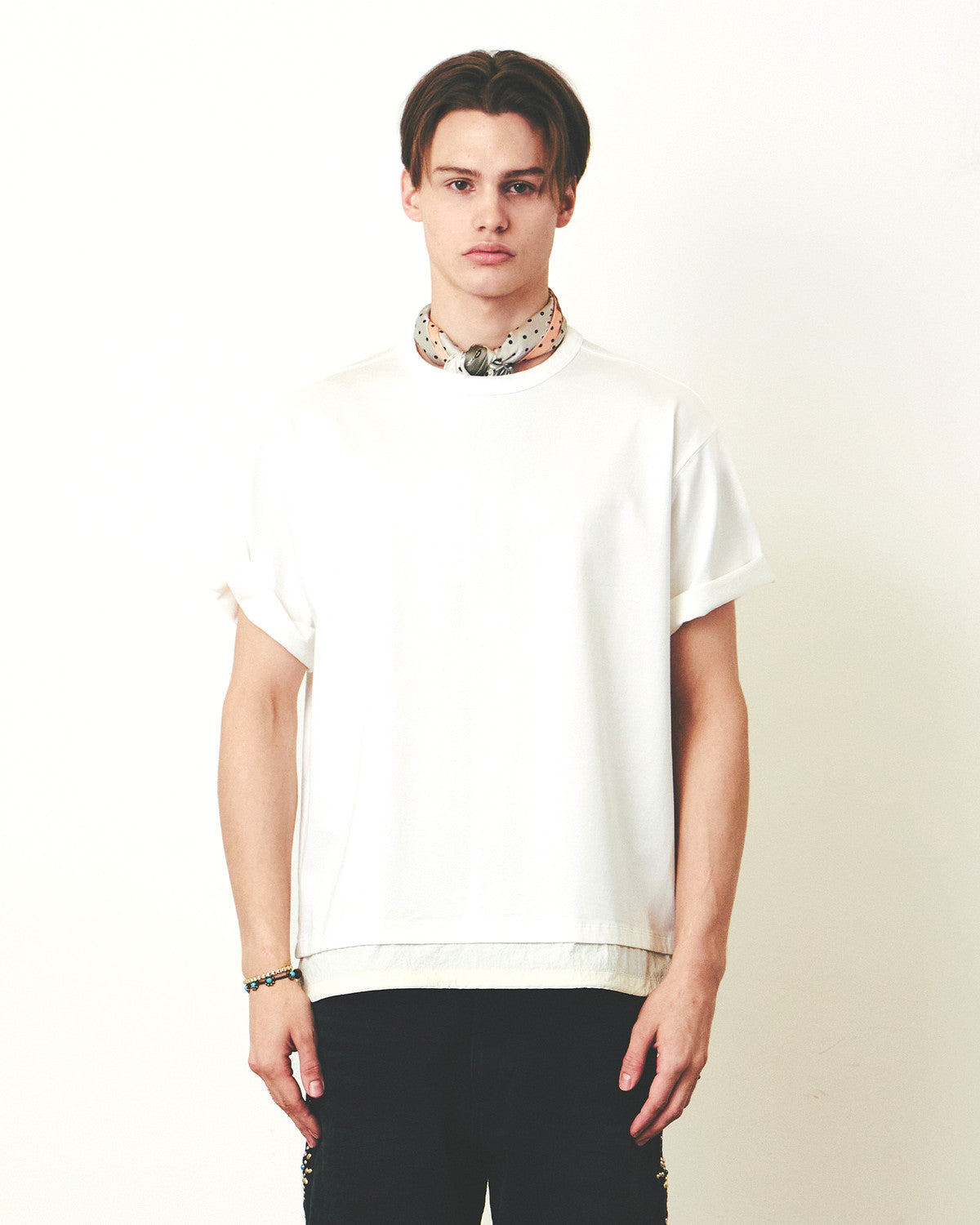 Eastlogue - Fishtail T-shirts (White) product image 1 | TRAB K-Fashion Australia