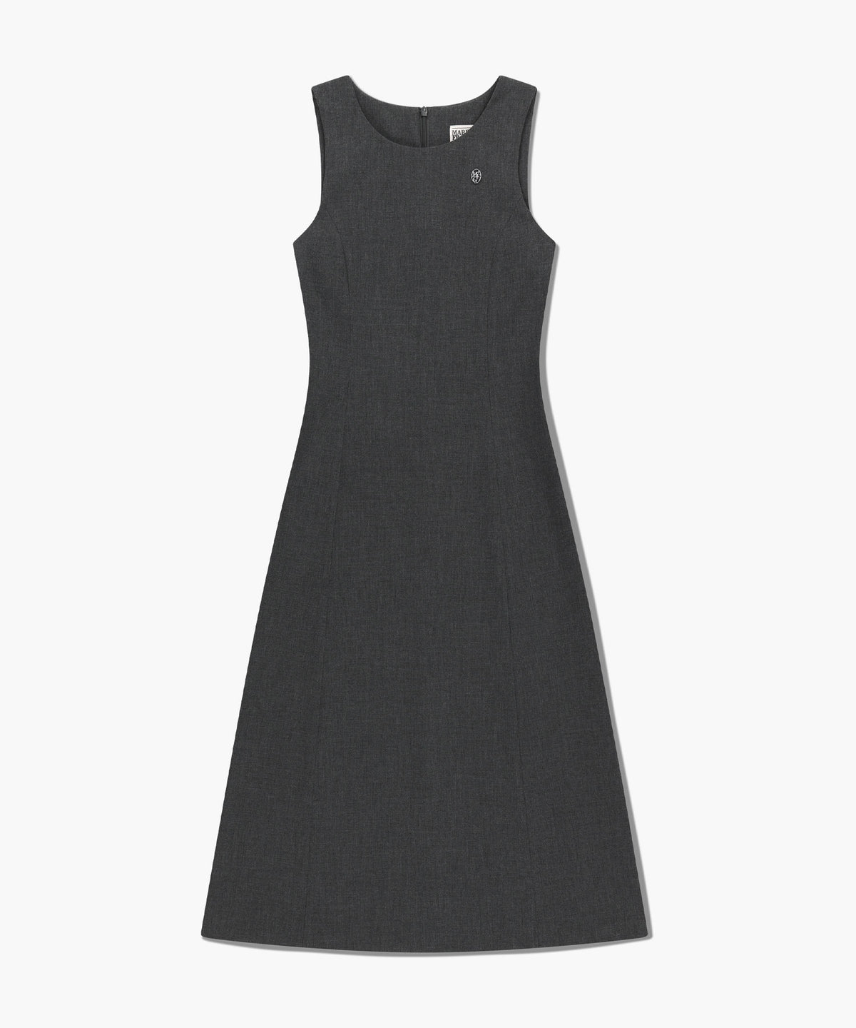 Marithe & Francois Girbaud - Sleeveless Long Dress (Charcoal) product image 5 | TRAB K-Fashion Australia