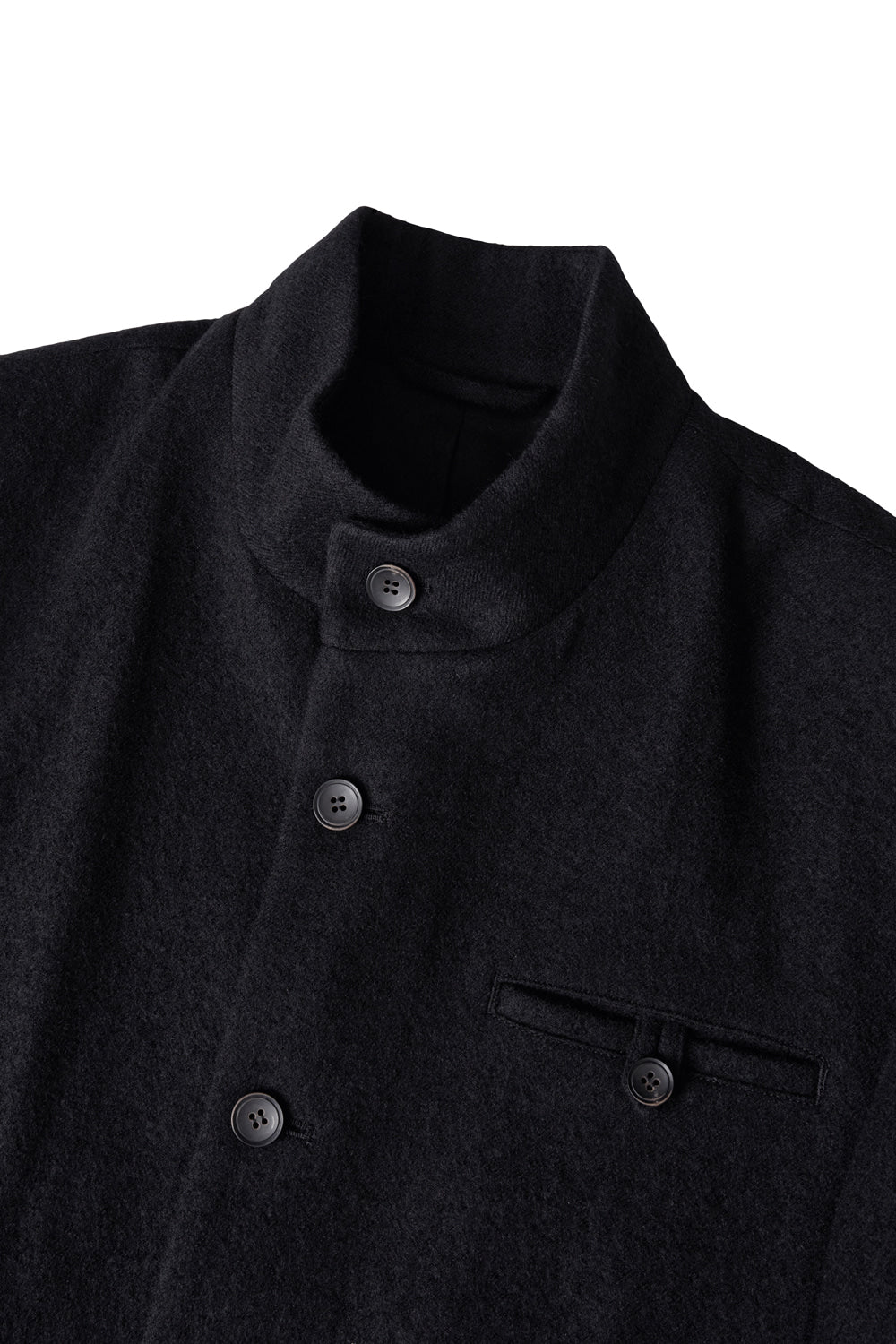 Hatchingroom - Stand Collar Coat (Black) product image 3 | TRAB K-Fashion Australia