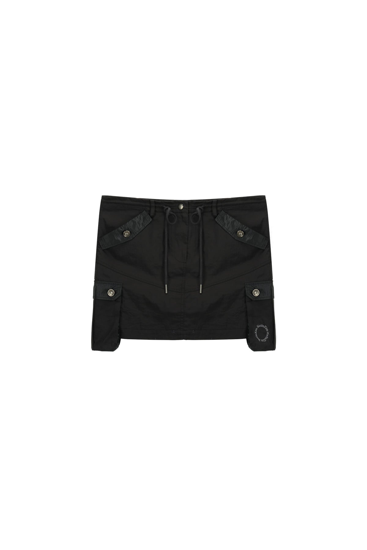 Matin Kim - Cargo Mini Skirt (Charcoal) product image 1 | TRAB K-Fashion Australia