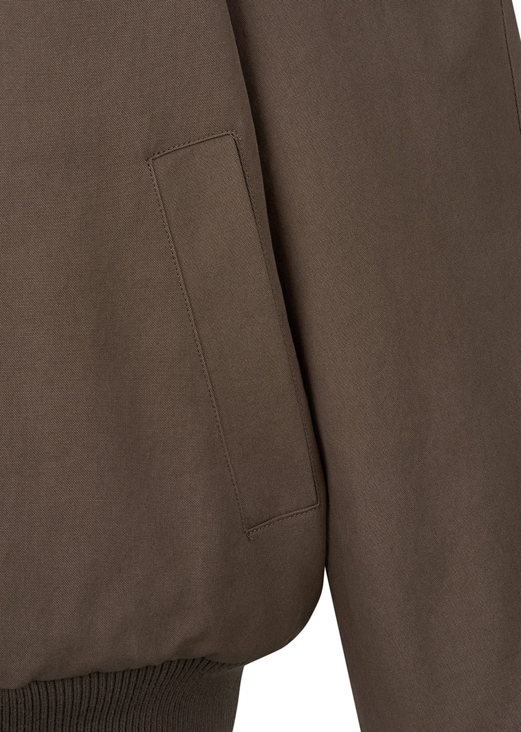 Amomento - cotton reversible shearling jumper (Brown) product image 17 | TRAB K-Fashion Australia