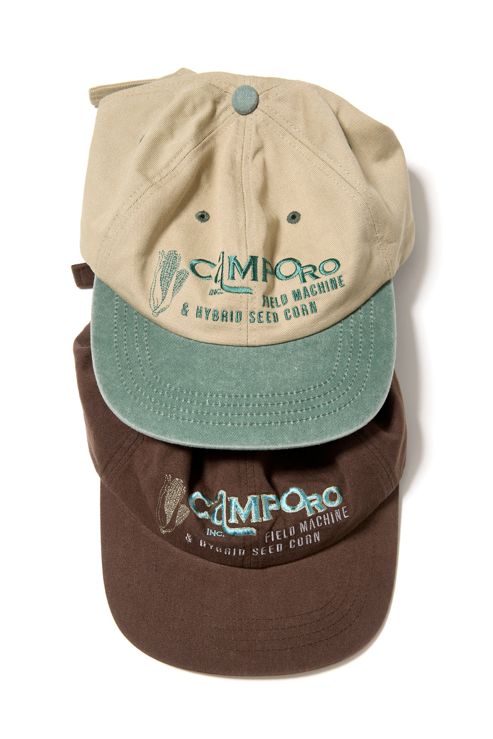 Hatchingroom - Camporo Cap (Beige/Green) product image 6 | TRAB K-Fashion Australia