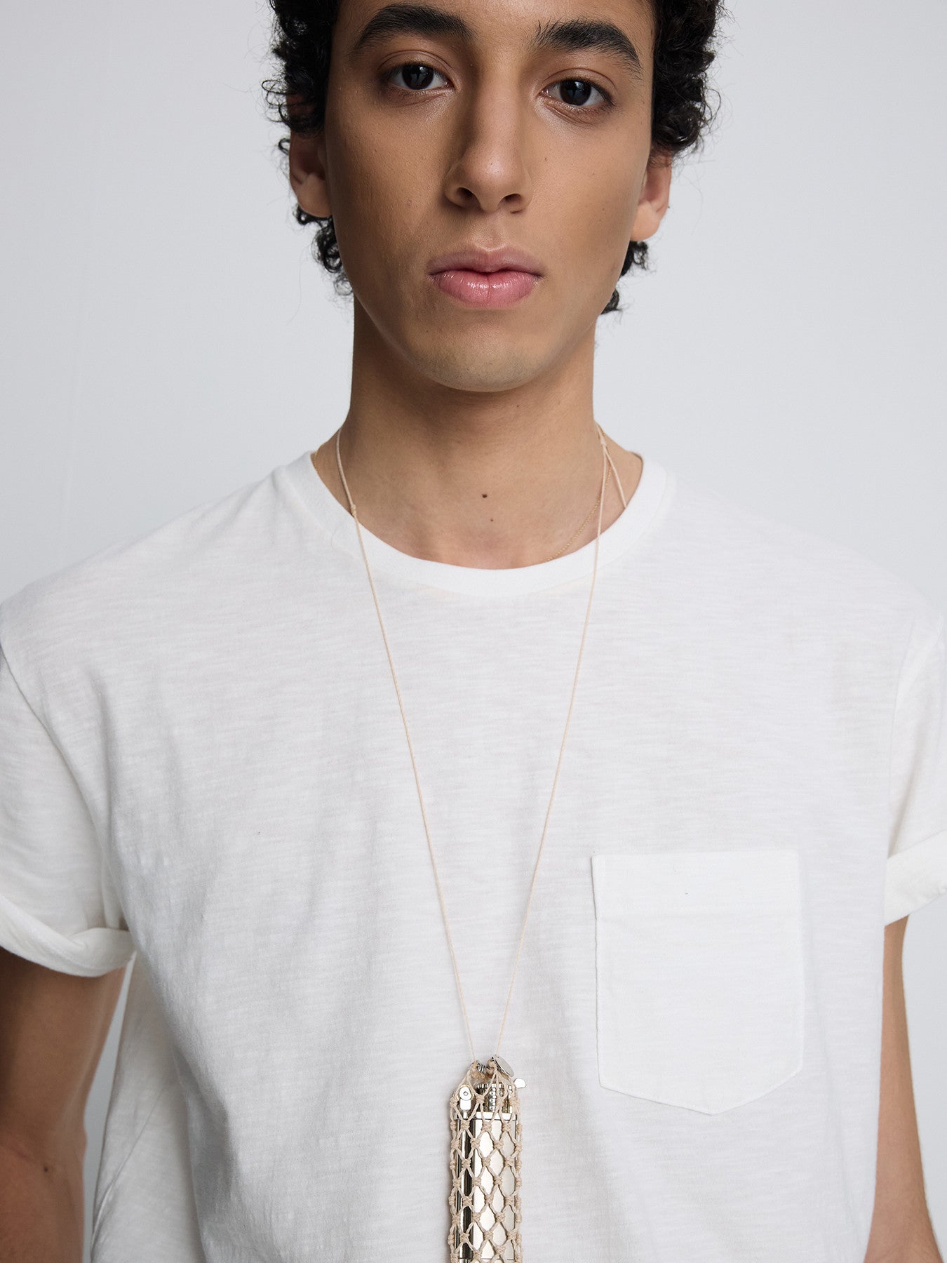 Tonywack - Soft Slub Jersey Pocket T-Shirt (Off White) product image 7 | TRAB K-Fashion Australia