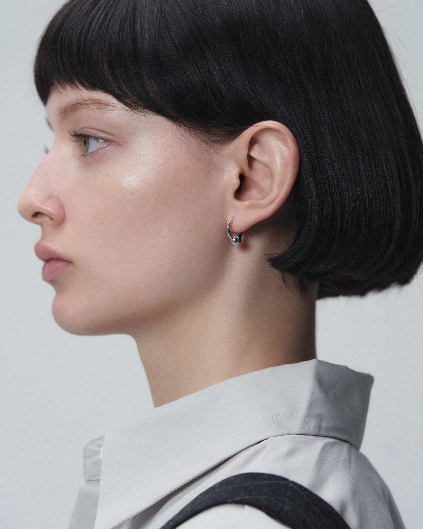 Numbering - Ball Hoop Earrings #7391 product image 4 | TRAB K-Fashion Australia