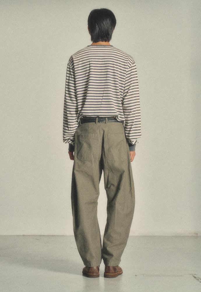 Art if acts - Back Satin M-35 Pants (Sage Green) product image 3 | TRAB K-Fashion Australia