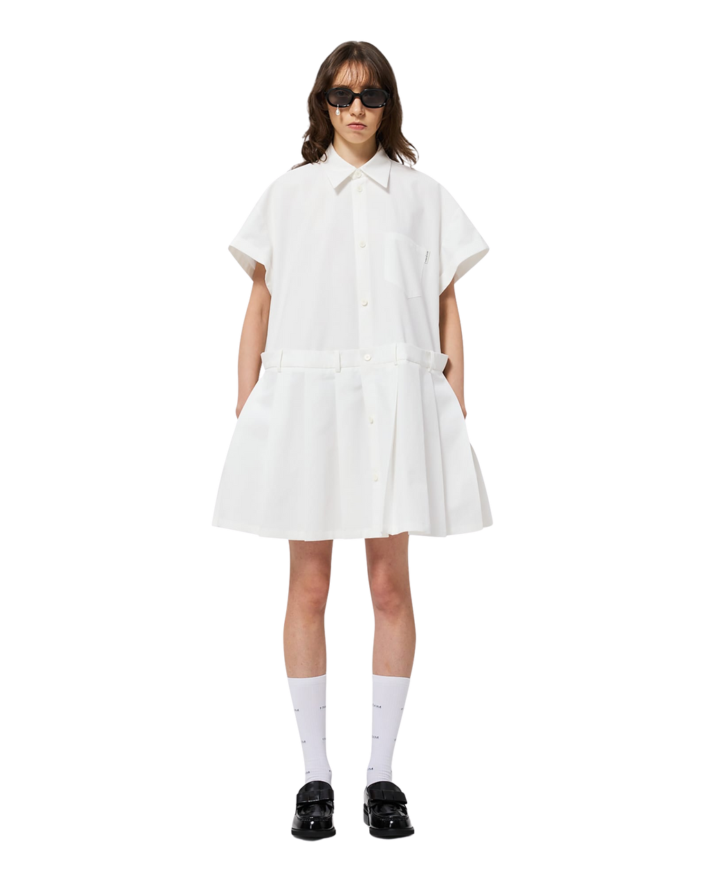Kimhe Kim - Kokka Shirt Dress (White) product image 7 | TRAB K-Fashion Australia