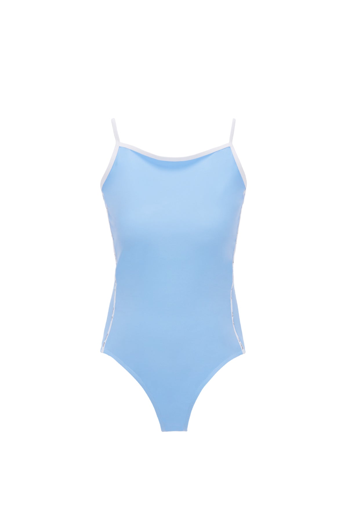 Matin Kim - Logo Strap Swimsuit (Sky) product image 1 | TRAB K-Fashion Australia
