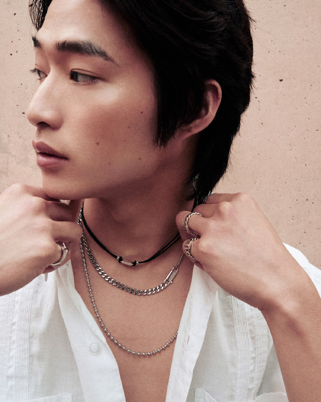 Numbering - Ball Chain Necklace #5885 product image 5 | TRAB K-Fashion Australia